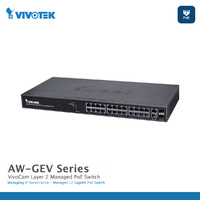 Network Switch Ethernet PoE Managed Gigabit L2 26 Port VivoCam Camera Server
