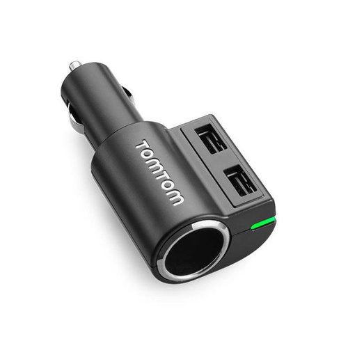 TomTom 9UUC.001.24 Car Multi Charger high speed 2.1A USB Cig Lighter 12-24V