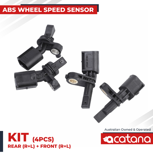 4pcs ABS Wheel Speed Sensor for VW Amarok CDCA CNEA CNFB 2010 - 2021 Front Rear