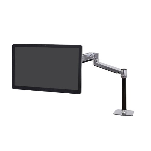 Single Monitor Arm Stand Mount Desk up to 42 " ERGOTRON 45-360-026 ALUMINUM