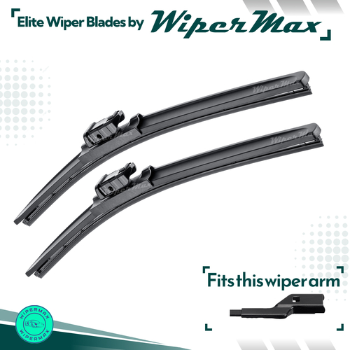 Wipermax Windscreen Wiper Blades for Mercedes Benz E-Class C207 Facelift 2013 - 2016 24"+24"