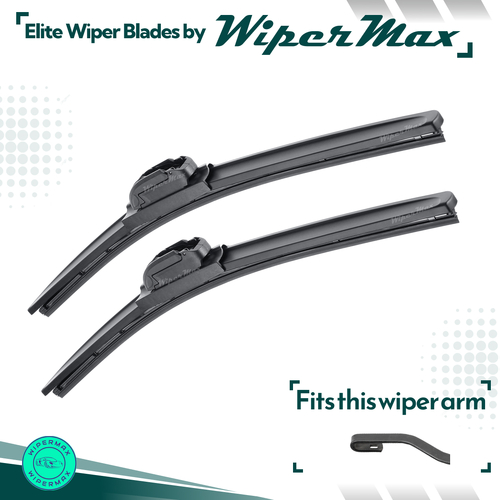 Wipermax Windscreen Wiper Blades for Nissan Patrol GU Series 5 6 7 2007 - 2012 Set 20"+19"