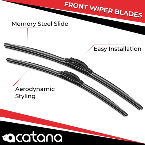 Replacement Wiper Blades for MG ZST AZS1 2020 - 2024, Set of 2pcs