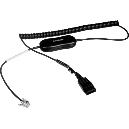 Jabra GN 1200 Universal Coiled Smart Cord for connect Desktop Phones