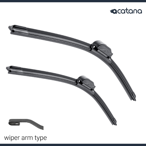 Aero Wiper Blades for Mazda BT-50 UN 2006 - 2010 Pair Pack