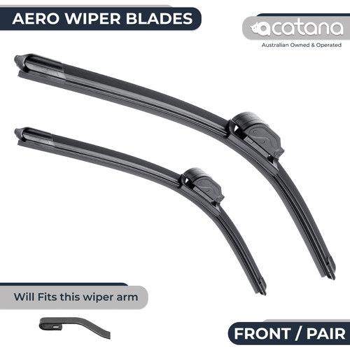 Wiper Blades for Nissan Patrol GQ Series 1 1987 - 1991 18 + 19" Front Windscreen