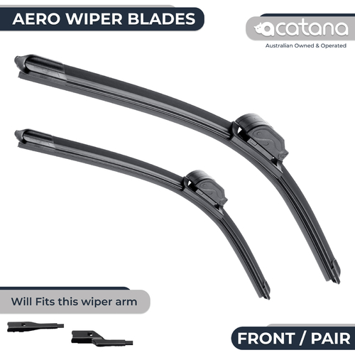 Wiper Blades for Audi A3 8V Hatch 2013 2014 - 2020 Front Windscreen 18" + 26"