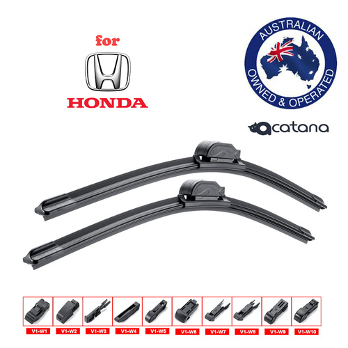 Windscreen Wiper Blades for Honda Prelude 2nd Gen 1992-1997 PAIR 22" + 19"