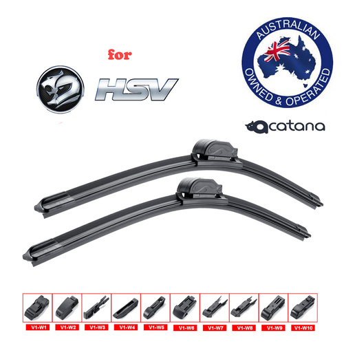 Windscreen Wiper Blades for HSV GTS VY 2002 2003 2004 PAIR 22" + 20"