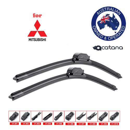 Windscreen Wiper Blades for Mitsubishi Verada KL KW Sedan 2003 2004 2005 Pair 22"+ 20"