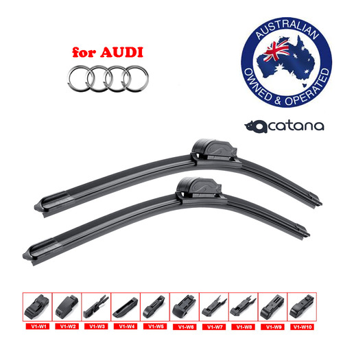 Windscreen Wiper Blades for Audi S8 D2 1998 1999 2000 2001 2002 2003 22 + 22"