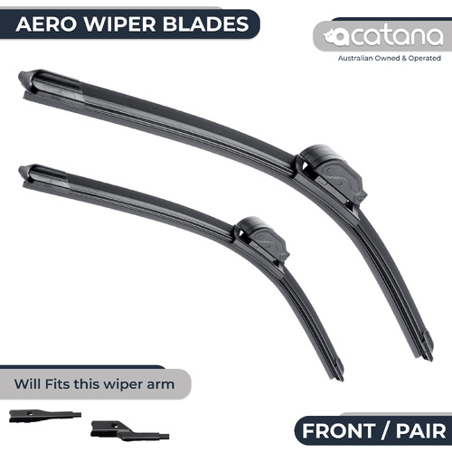 Aero Wiper Blades for Volkswagen Tiguan 2016 - 2022 Pair Pack