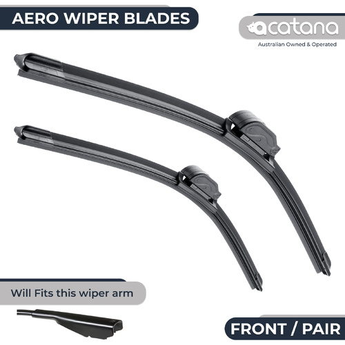 Aero Wiper Blades for Holden Colorado RG LTZ Z71 2017 - 2020 Pair Pack