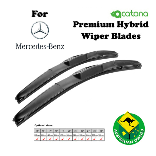 Windscreen Wiper Blades for Mercedes Benz MB100 1999 2000 2001 -2004  22" + 22"