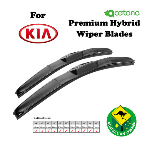 Windscreen Wiper Blades for Kia Sportage KM 2005 2006 2007 2009 -2010 24" + 16"