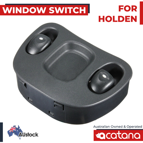 Master Power Window Switch for Holden Commodore VT Wagon 1997 - 2002 2 Button Central Panel Control Lifter Regulator RHD Electric OEM 92105380