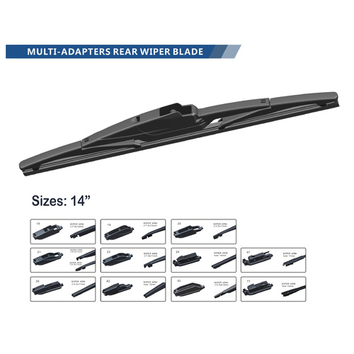 Rear Wiper Blade 14" for Mazda 3 BK 2003 2004 2005 2006 2007 2008 2009 Hatch