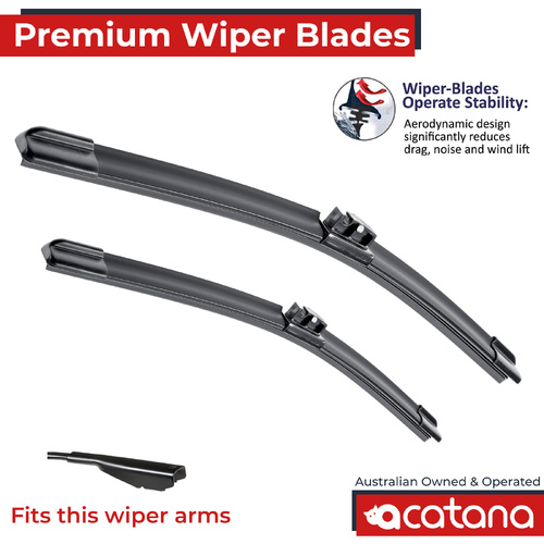 Premium Wiper Blades Set fit Holden Colorado RG LTZ Z71 2017 - 2020 Front