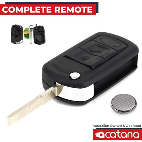 Remote Flip Key Complete for Land Rover Discovery 3 and Sport 433 MHz PCF7941 3 Button HU101 YWX000061