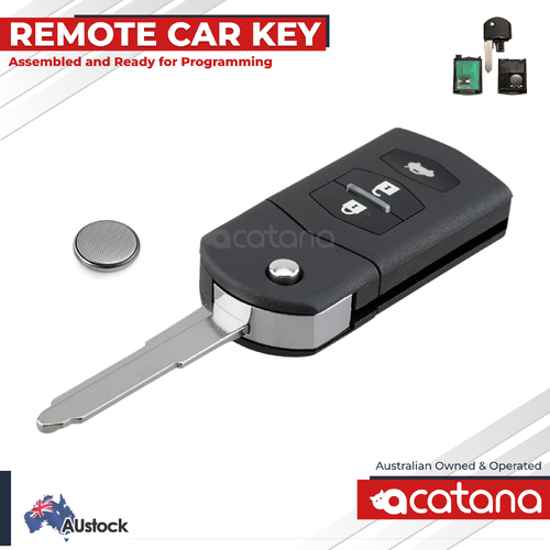 Remote Car Key Replacement for Mazda 3 2009 - 2015