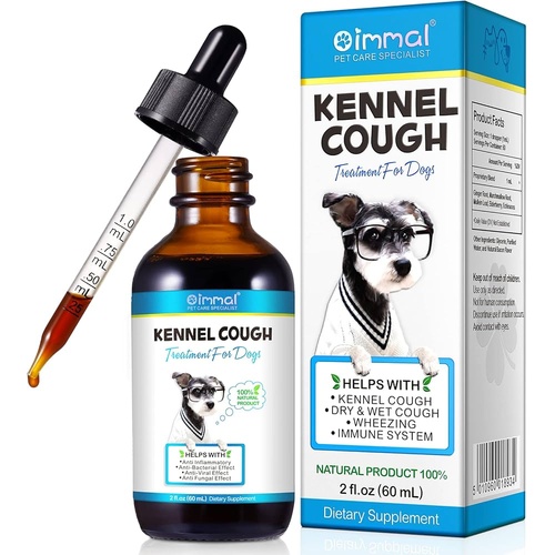 Kennel Cough Support for Dogs - Supplements Drops, 60ml