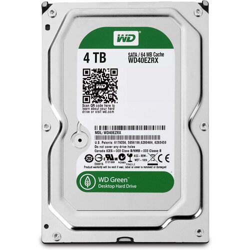 WD 4TB HDD 3.5" Internal Hard Drive Disk Desktop SATA Western Digital (FAULTY)